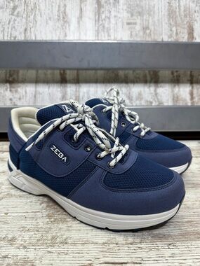 Zeba Men's Navy Slip-On Sneaker Men’s Sz 9